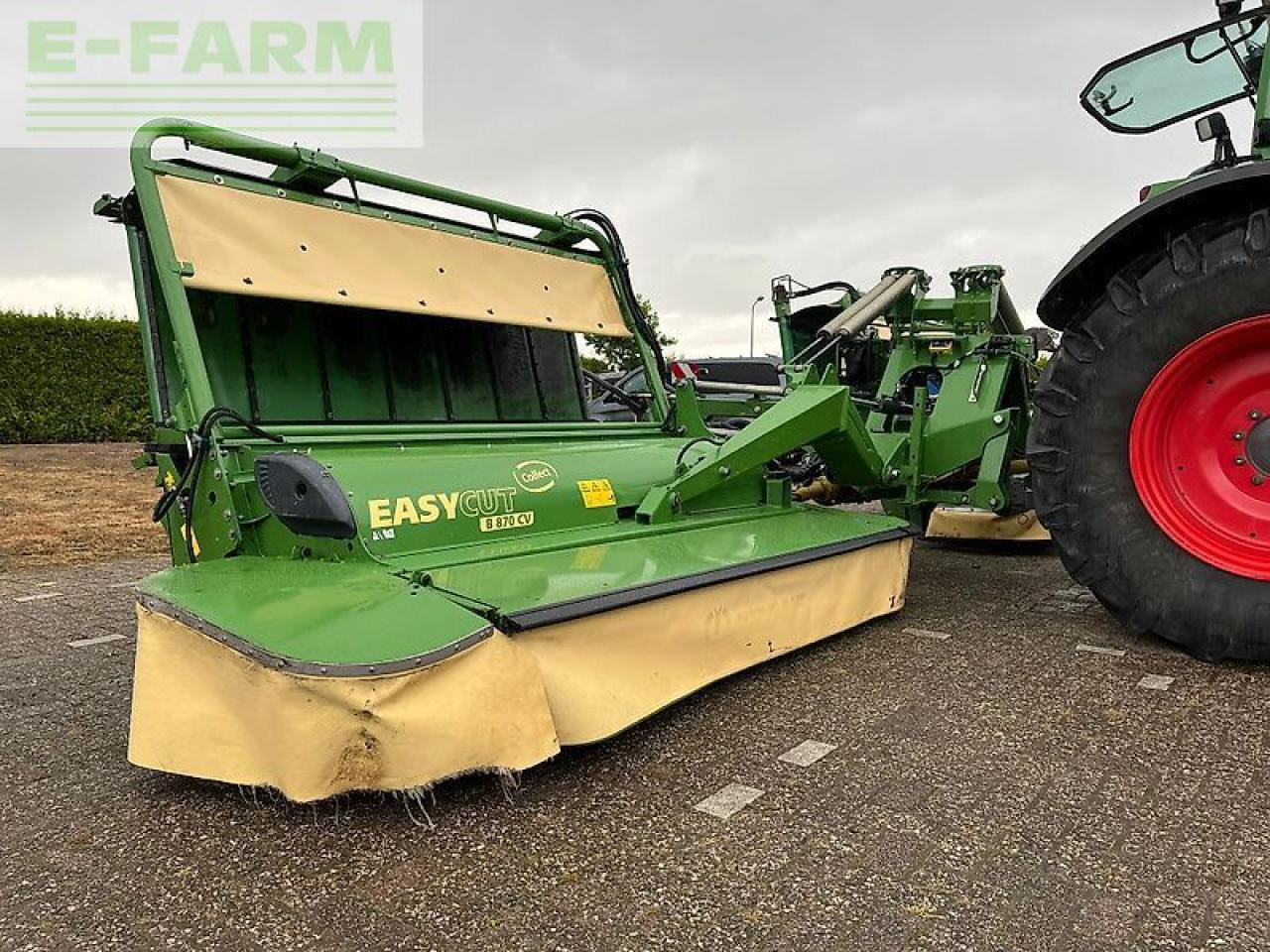 Mower Krone ec b 870 cv collect + krone ec f 320 cv: picture 12