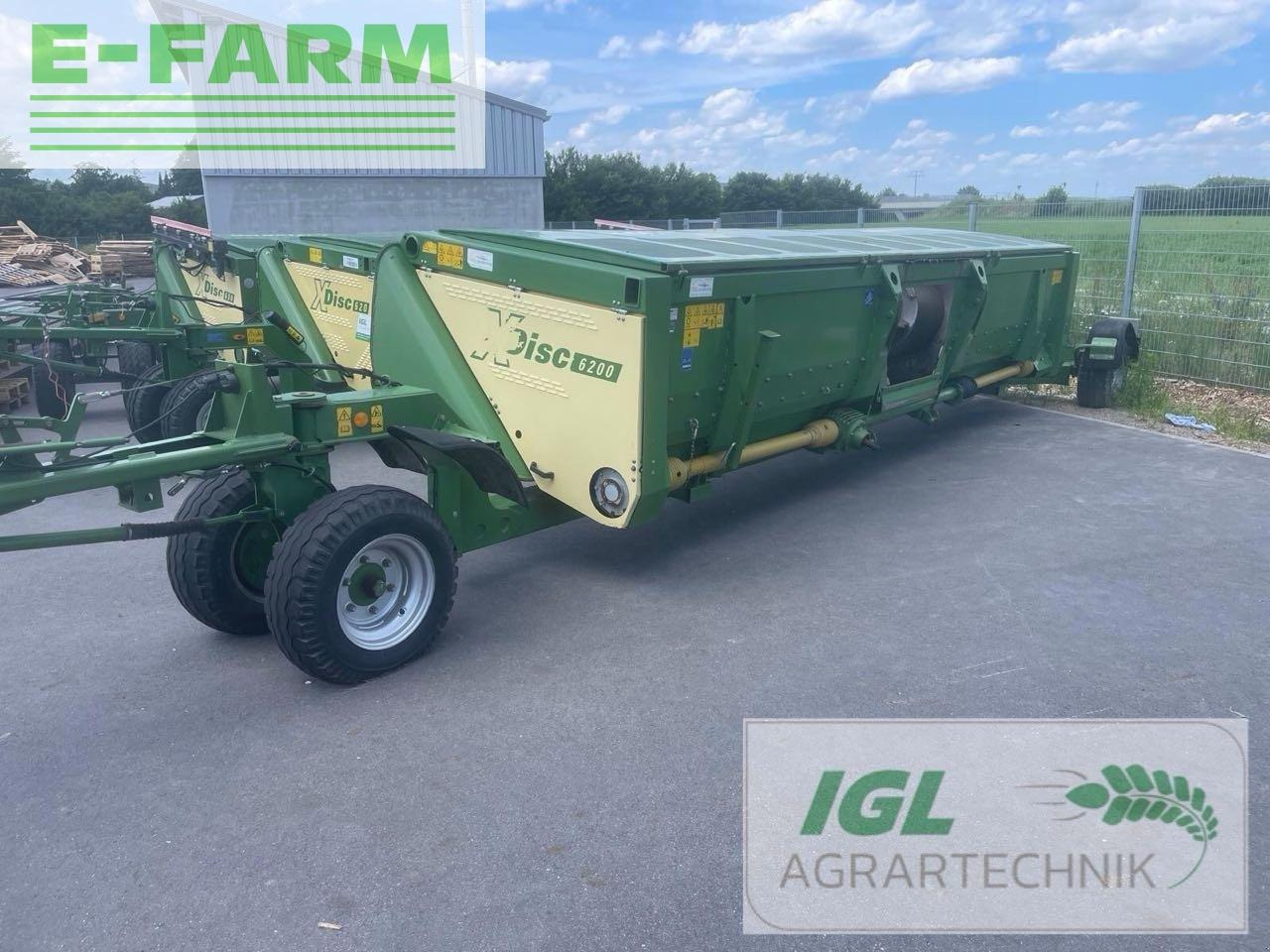 Krone xdisc 6200 - Forage harvester attachment: picture 1 Krone xdisc 6200 - Forage harvester attachment: picture 1
