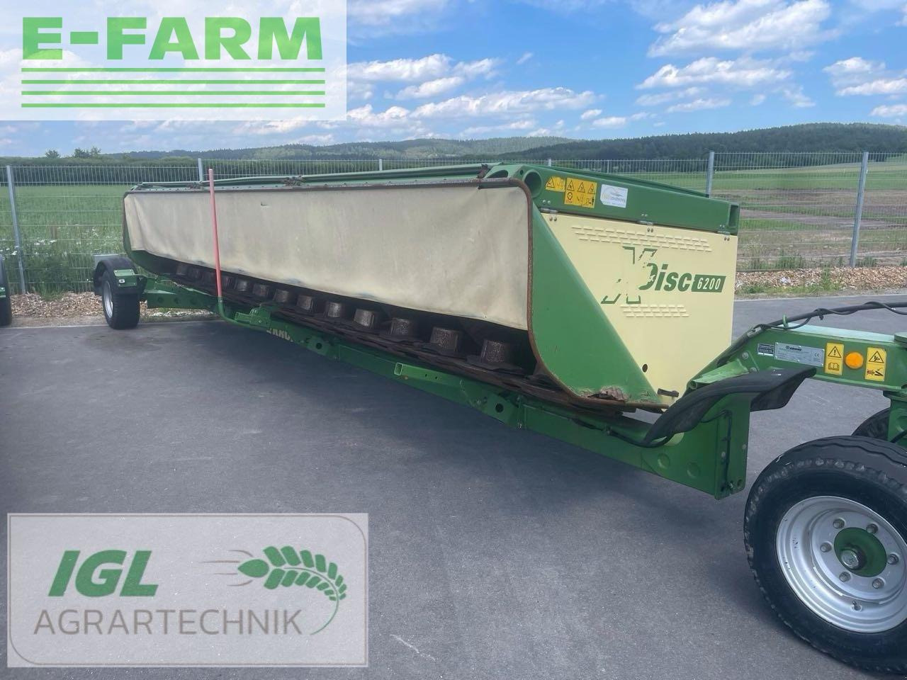 Krone xdisc 6200 - Forage harvester attachment: picture 2 Krone xdisc 6200 - Forage harvester attachment: picture 2