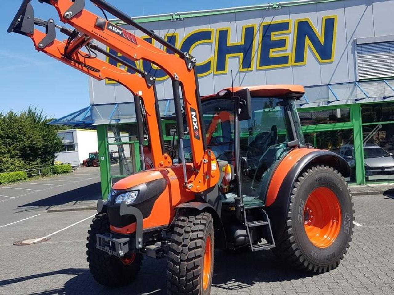 Farm tractor Kubota m4-073 cab 36x36: picture 6