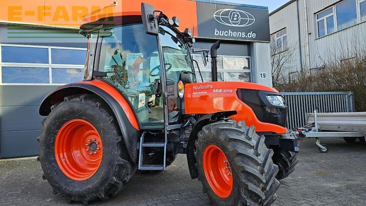 Farm tractor Kubota m4-073 cab: picture 12