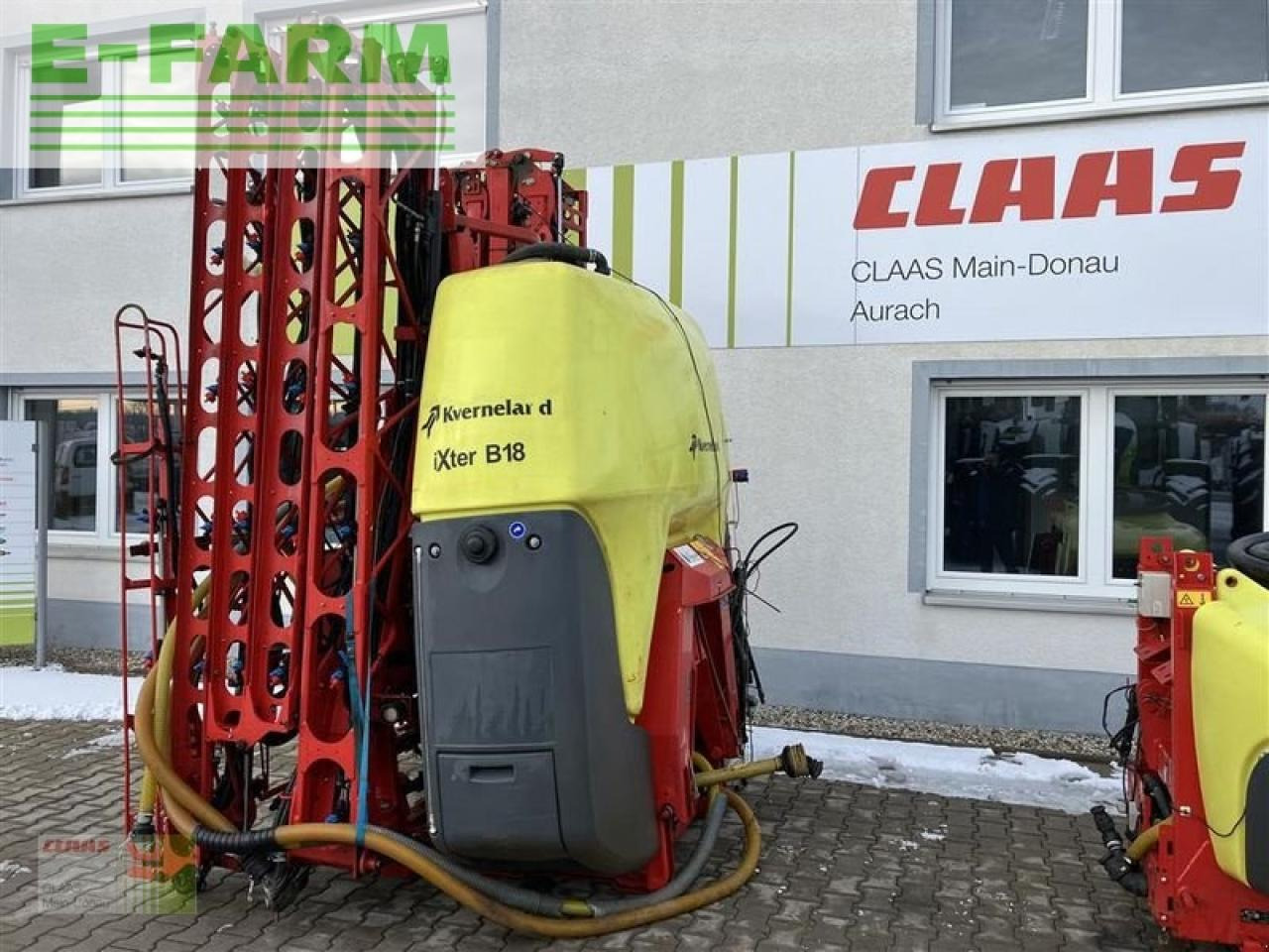 Kverneland ixter 1800l + fronttank 1100l - Tractor mounted sprayer: picture 2 Kverneland ixter 1800l + fronttank 1100l - Tractor mounted sprayer: picture 2