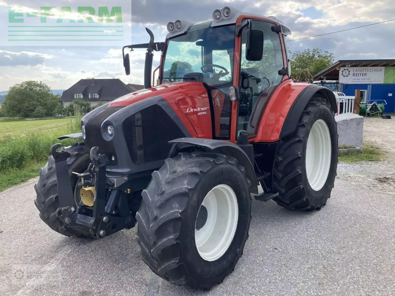 Lindner geotrac 114 - Farm tractor: picture 1 Lindner geotrac 114 - Farm tractor: picture 1