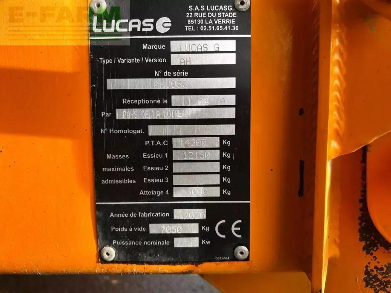 Lucas spirmix 220 - Livestock equipment: picture 2 Lucas spirmix 220 - Livestock equipment: picture 2