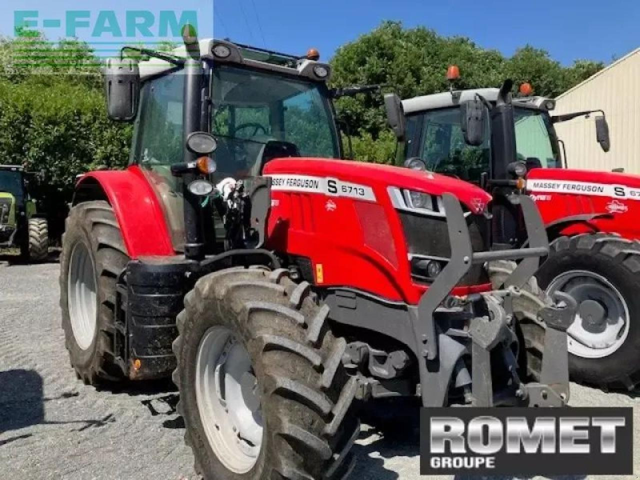 Massey Ferguson 6713 s d6 ef dx - Farm tractor: picture 2 Massey Ferguson 6713 s d6 ef dx - Farm tractor: picture 2