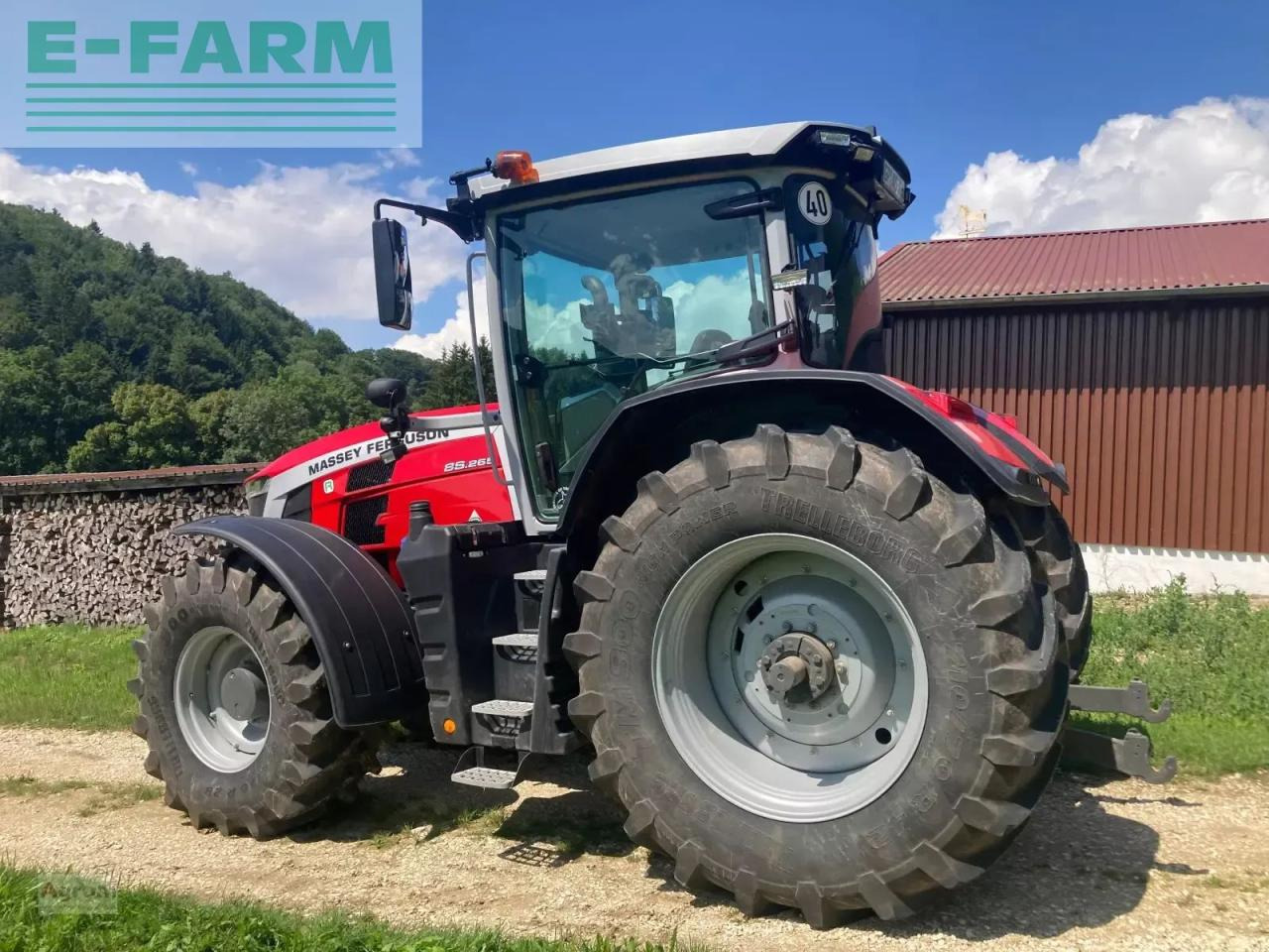 Farm tractor Massey Ferguson 8s.265 dyna e-power: picture 6