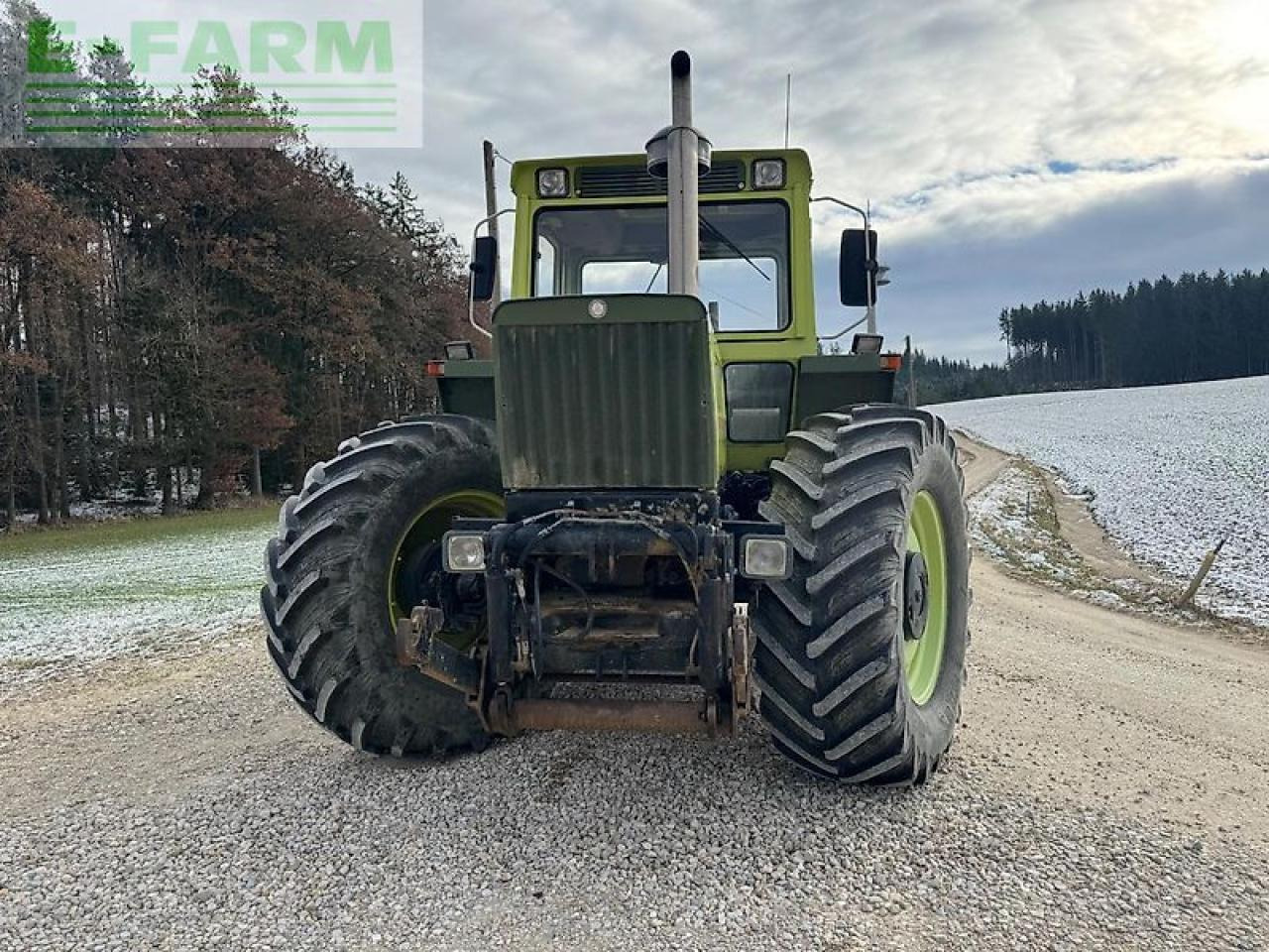 Farm tractor Mercedes-Benz mb trac 1300 turbo intercooler: picture 9