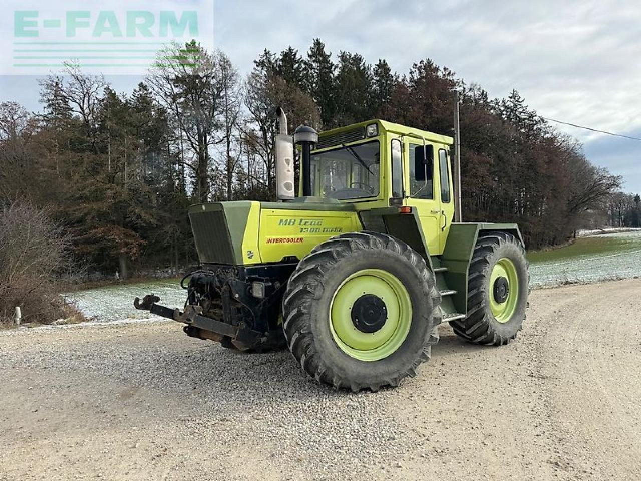 Farm tractor Mercedes-Benz mb trac 1300 turbo intercooler: picture 8