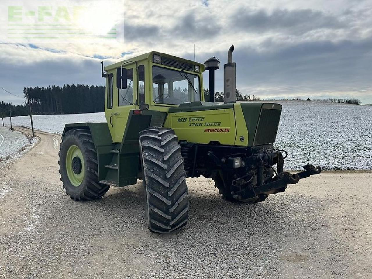 Farm tractor Mercedes-Benz mb trac 1300 turbo intercooler: picture 6