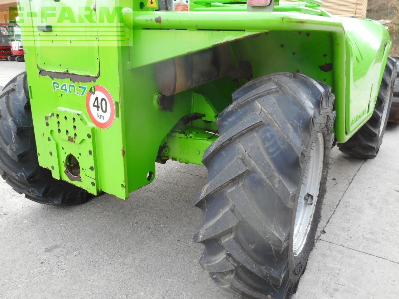 Telescopic handler Merlo p40.7 turbofarmer ( neue bereifung ): picture 14