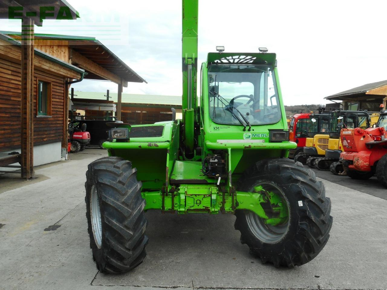 Telescopic handler Merlo p40.7 turbofarmer ( neue bereifung ): picture 18
