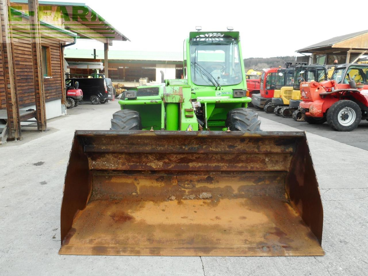 Telescopic handler Merlo p40.7 turbofarmer ( neue bereifung ): picture 6