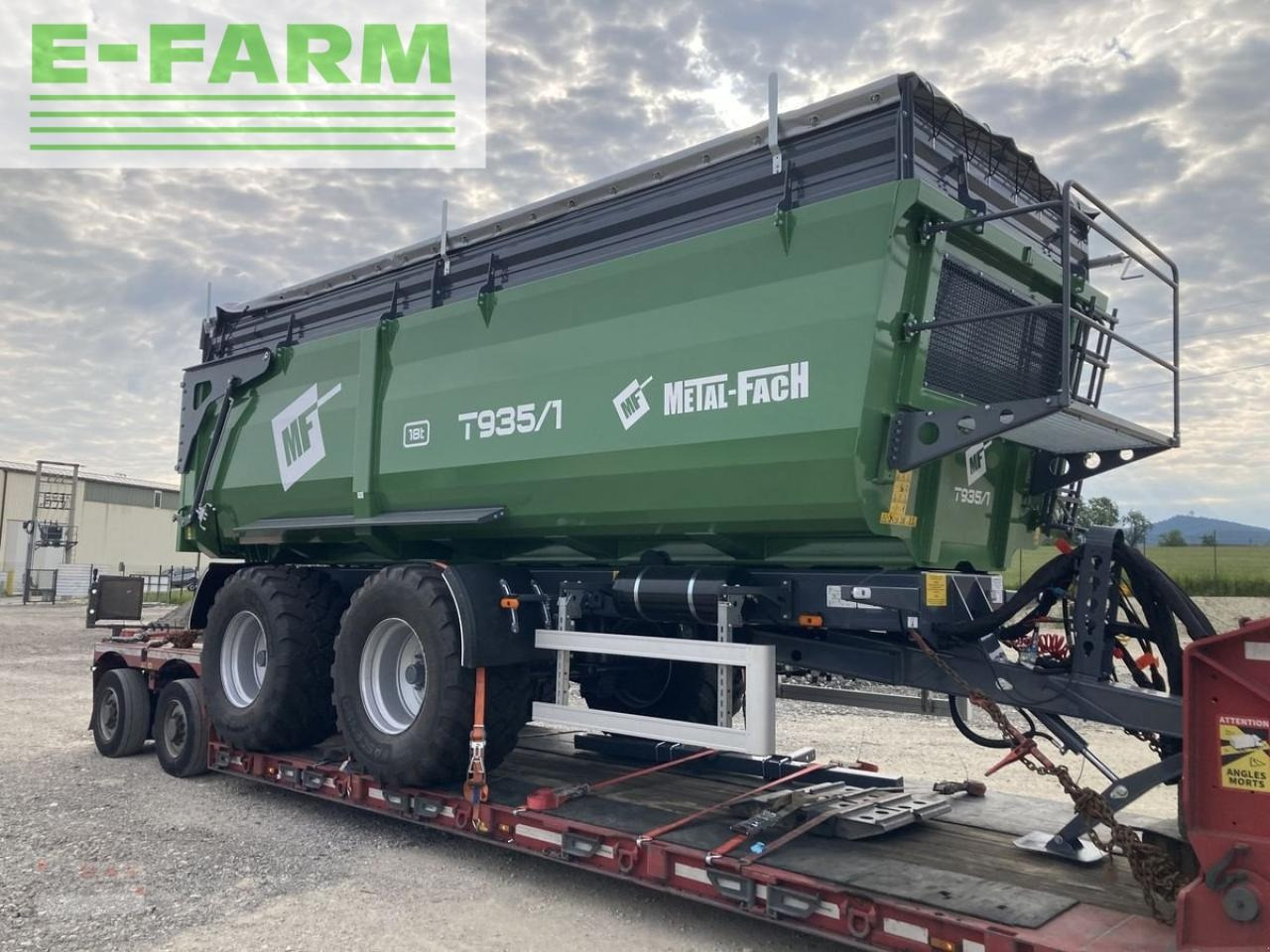 Metal-Fach t 935/1-24 to muldenkipper-voll - Farm tipping trailer/ Dumper: picture 3 Metal-Fach t 935/1-24 to muldenkipper-voll - Farm tipping trailer/ Dumper: picture 3