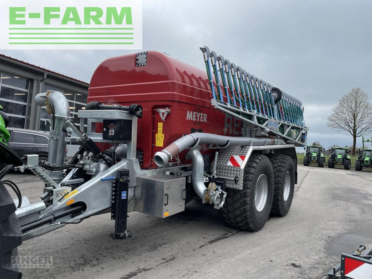 Meyer-Lohne mls 16000 mit bomech farmer 15 - Slurry tanker: picture 2 Meyer-Lohne mls 16000 mit bomech farmer 15 - Slurry tanker: picture 2