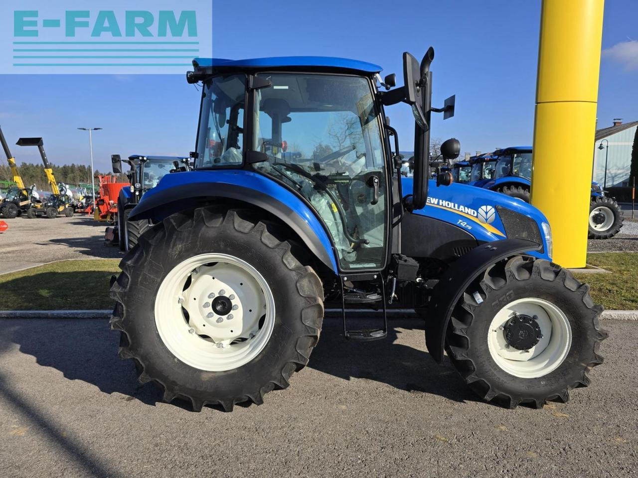 New Holland t4.75 stage v - Farm tractor: picture 1 New Holland t4.75 stage v - Farm tractor: picture 1