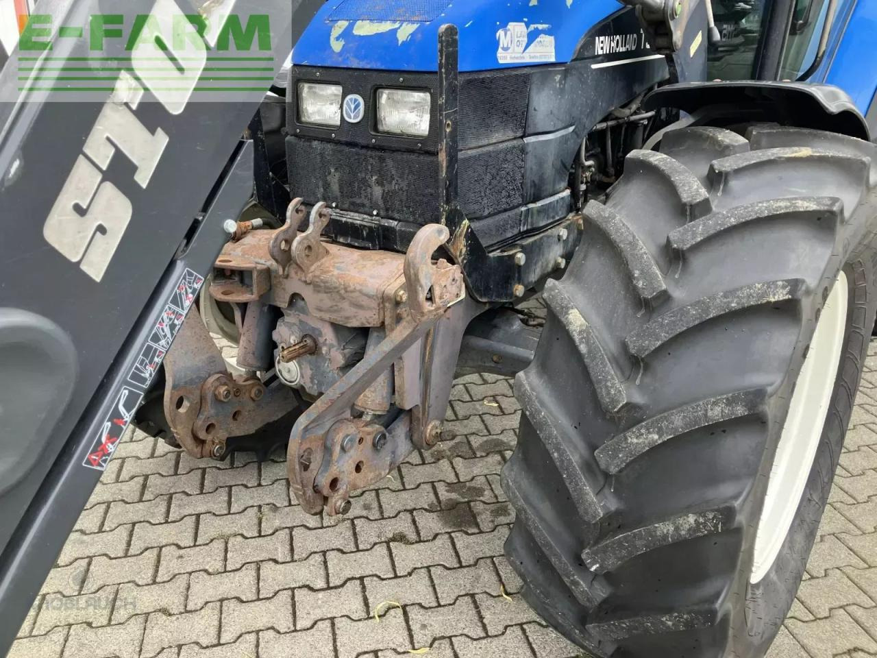 Farm tractor New Holland ts 115: picture 8