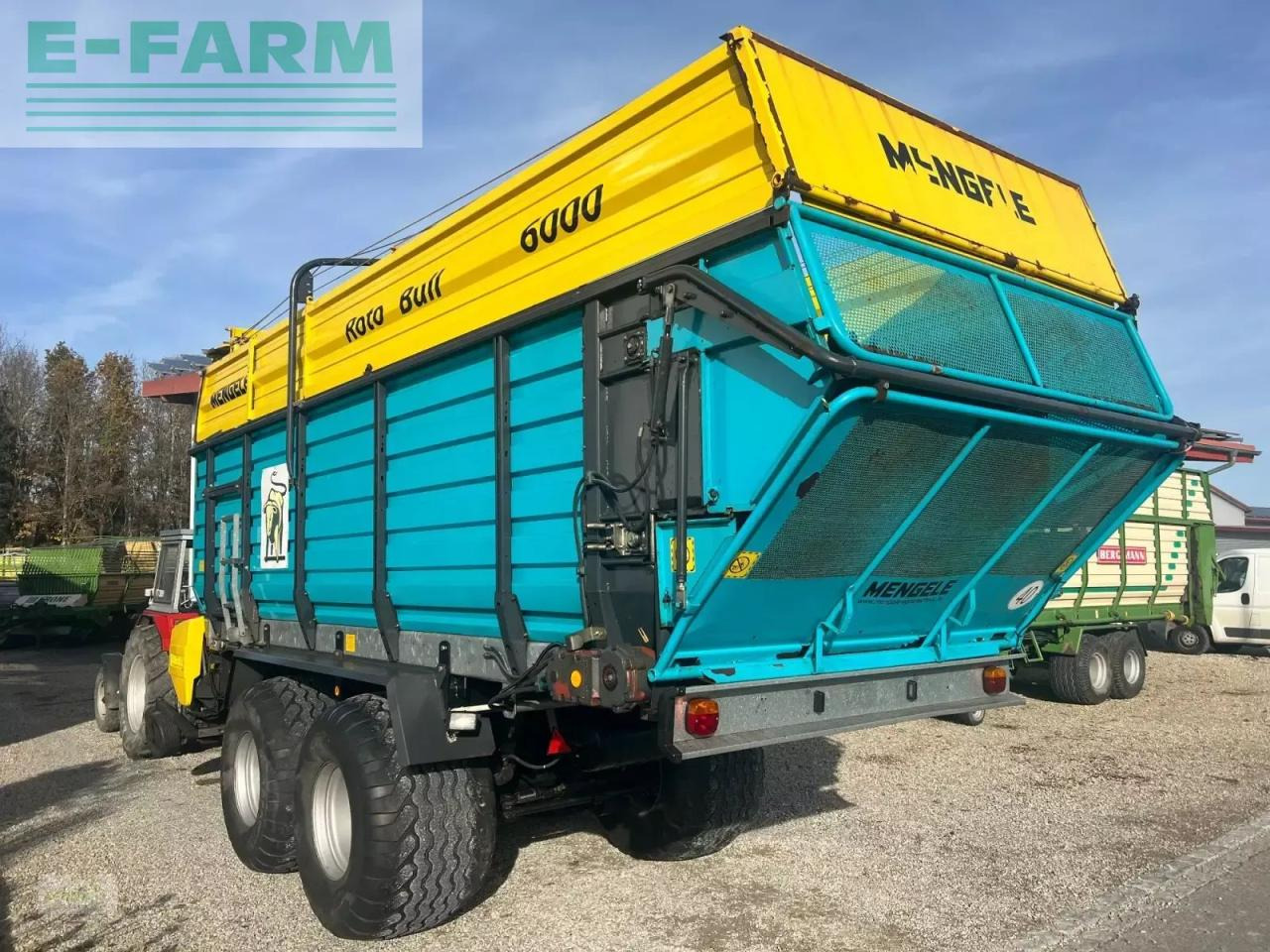 Mengele rotobull 6000/2 mit 700/45-22,5 bereifung und nachlauflenkung - Other machinery: picture 4 Mengele rotobull 6000/2 mit 700/45-22,5 bereifung und nachlauflenkung - Other machinery: picture 4