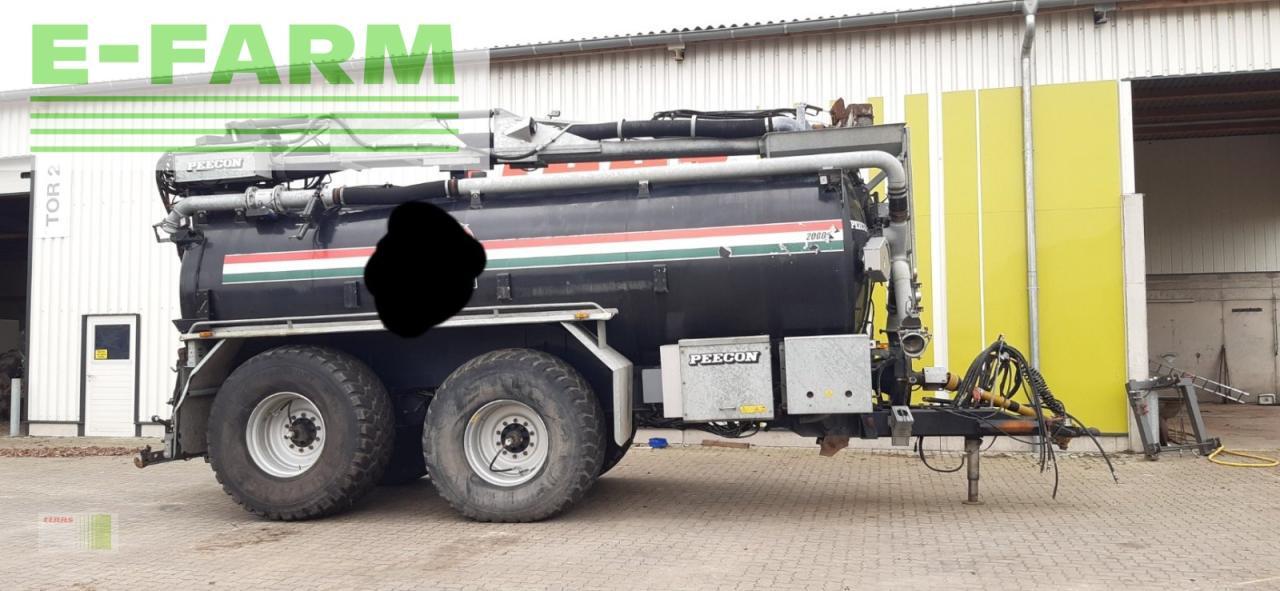 Peecon eur-200 mit turbokranarm (kaweco) - Slurry tanker: picture 1 Peecon eur-200 mit turbokranarm (kaweco) - Slurry tanker: picture 1