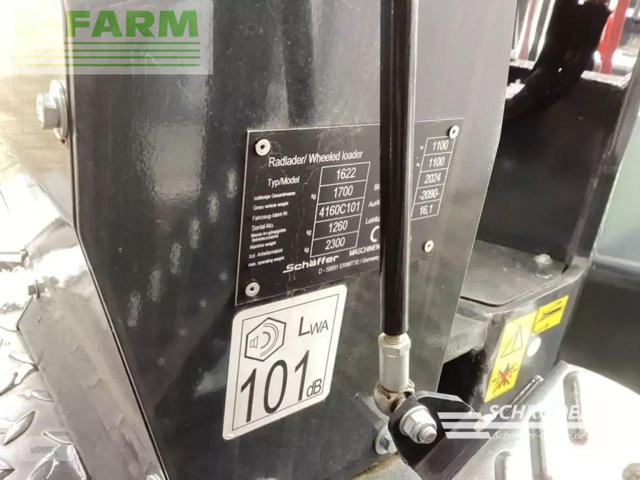 Schäffer 1622 - Wheel loader: picture 4 Schäffer 1622 - Wheel loader: picture 4
