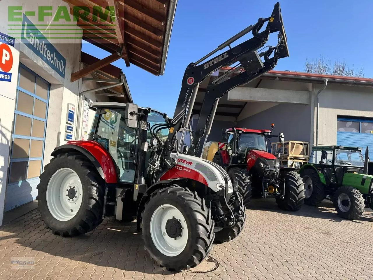 Steyr 4110 multi - Farm tractor: picture 3 Steyr 4110 multi - Farm tractor: picture 3