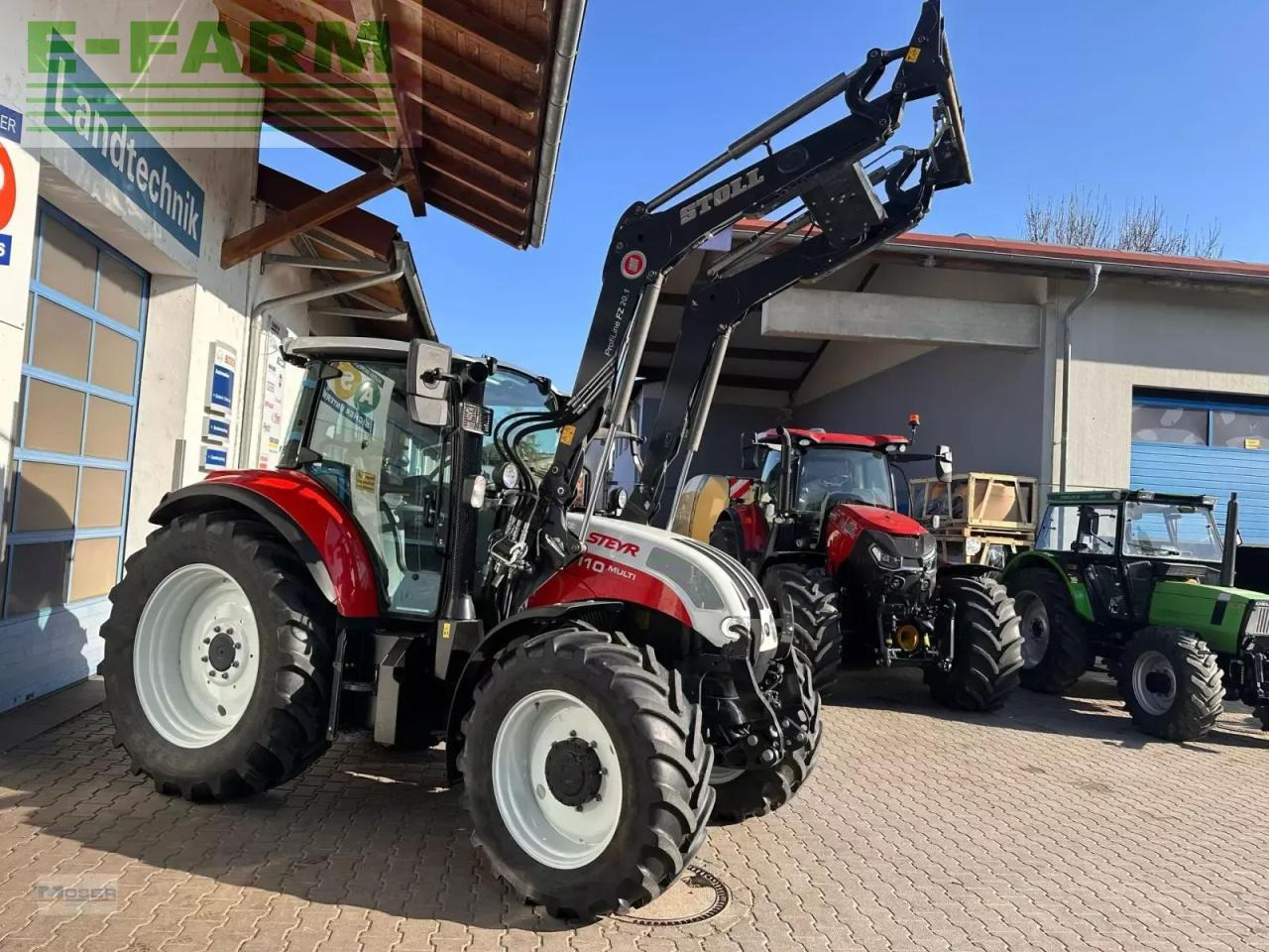 Steyr 4110 multi - Farm tractor: picture 5 Steyr 4110 multi - Farm tractor: picture 5