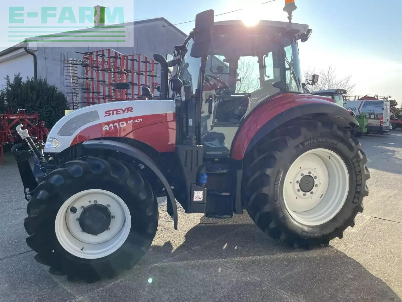 Steyr 4110 multi (stage v) - Farm tractor: picture 4 Steyr 4110 multi (stage v) - Farm tractor: picture 4