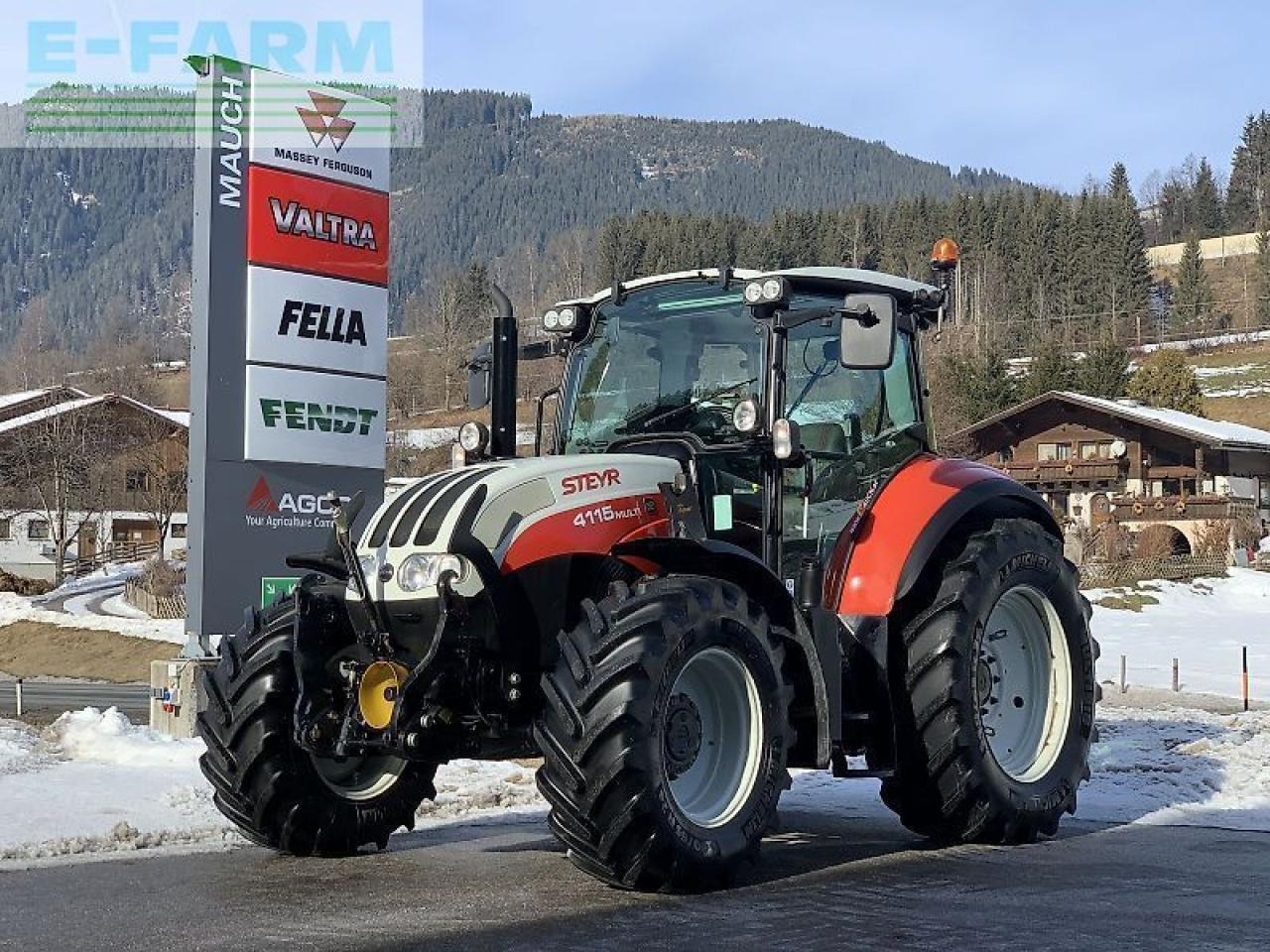 Steyr 4115 multi - Farm tractor: picture 1 Steyr 4115 multi - Farm tractor: picture 1
