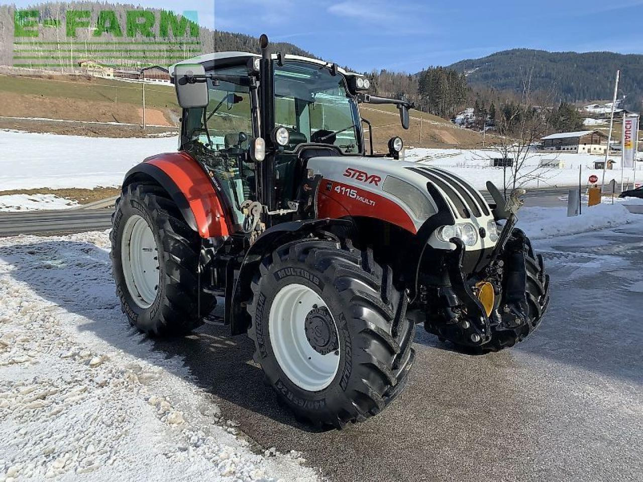 Steyr 4115 multi - Farm tractor: picture 4 Steyr 4115 multi - Farm tractor: picture 4