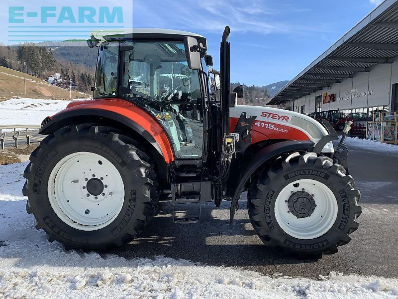 Steyr 4115 multi - Farm tractor: picture 5 Steyr 4115 multi - Farm tractor: picture 5