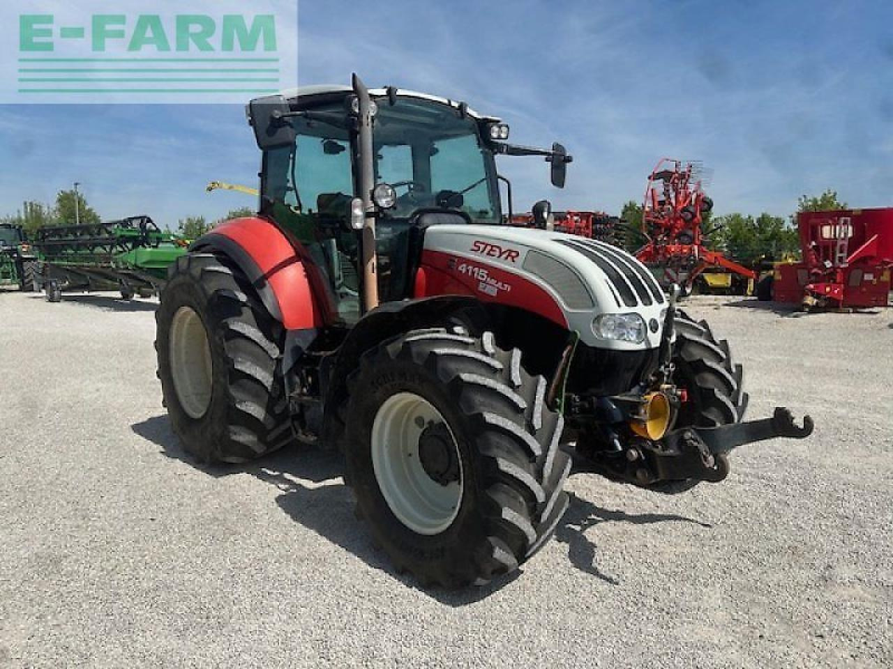 Steyr 4115 multi - Farm tractor: picture 2 Steyr 4115 multi - Farm tractor: picture 2