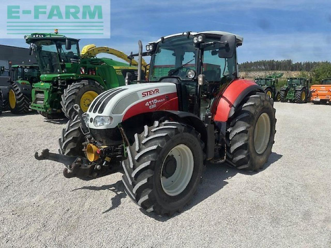 Steyr 4115 multi - Farm tractor: picture 1 Steyr 4115 multi - Farm tractor: picture 1
