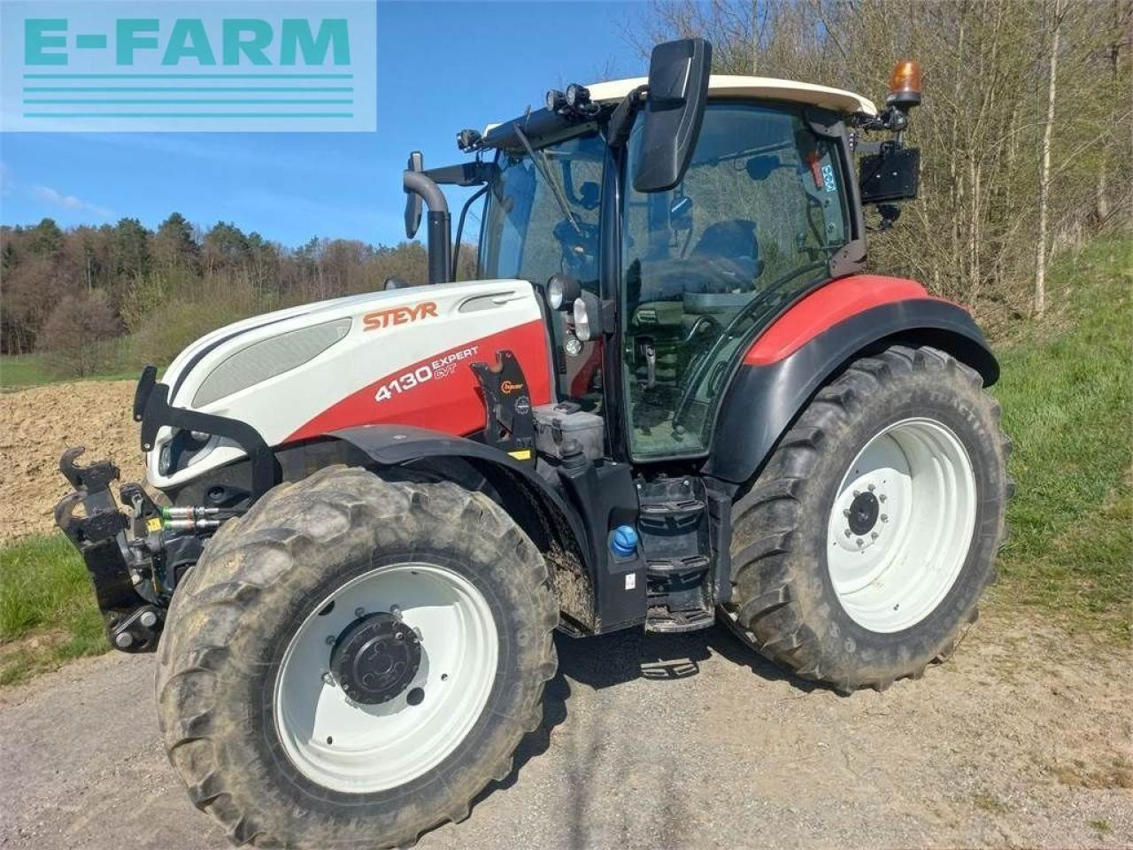 Steyr 4130 expert cvt CVT - Farm tractor: picture 1 Steyr 4130 expert cvt CVT - Farm tractor: picture 1