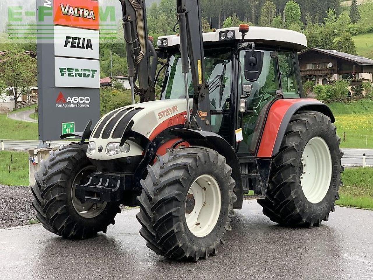 Steyr 9105 mt + hauer fl - Farm tractor: picture 2 Steyr 9105 mt + hauer fl - Farm tractor: picture 2