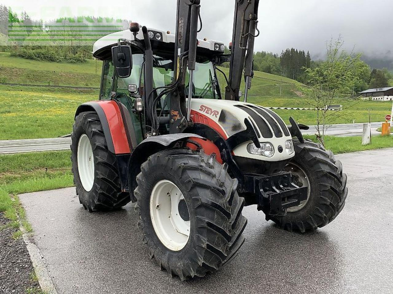 Steyr 9105 mt + hauer fl - Farm tractor: picture 5 Steyr 9105 mt + hauer fl - Farm tractor: picture 5