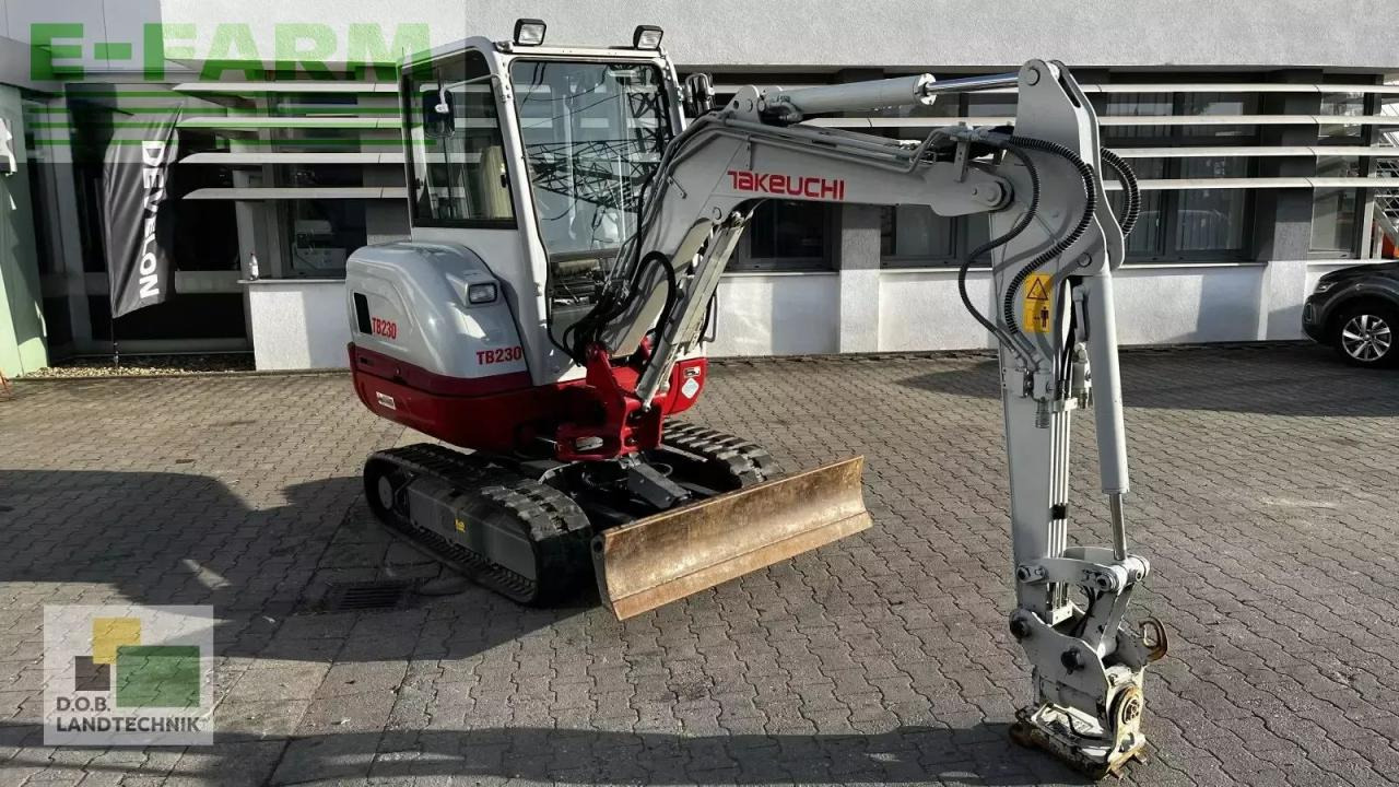 Takeuchi tb 230 - Mini excavator: picture 2 Takeuchi tb 230 - Mini excavator: picture 2