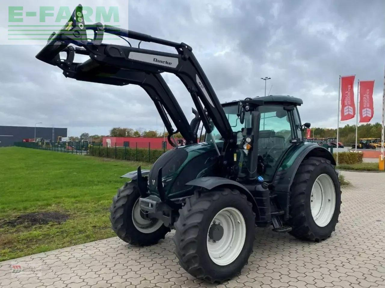 Valtra n104 mit alö frontlader - Farm tractor: picture 1 Valtra n104 mit alö frontlader - Farm tractor: picture 1