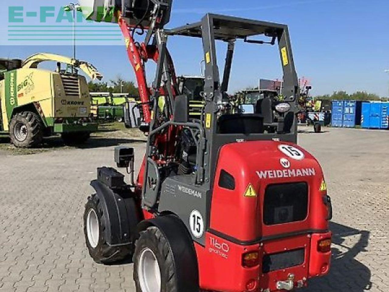 Weidemann 1160 ehoftrac - Mini excavator: picture 2 Weidemann 1160 ehoftrac - Mini excavator: picture 2