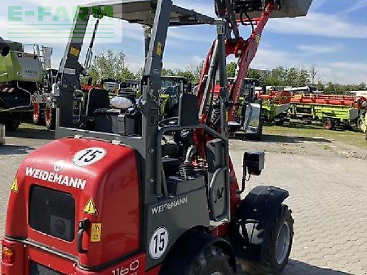 Weidemann 1160 ehoftrac - Mini excavator: picture 3 Weidemann 1160 ehoftrac - Mini excavator: picture 3