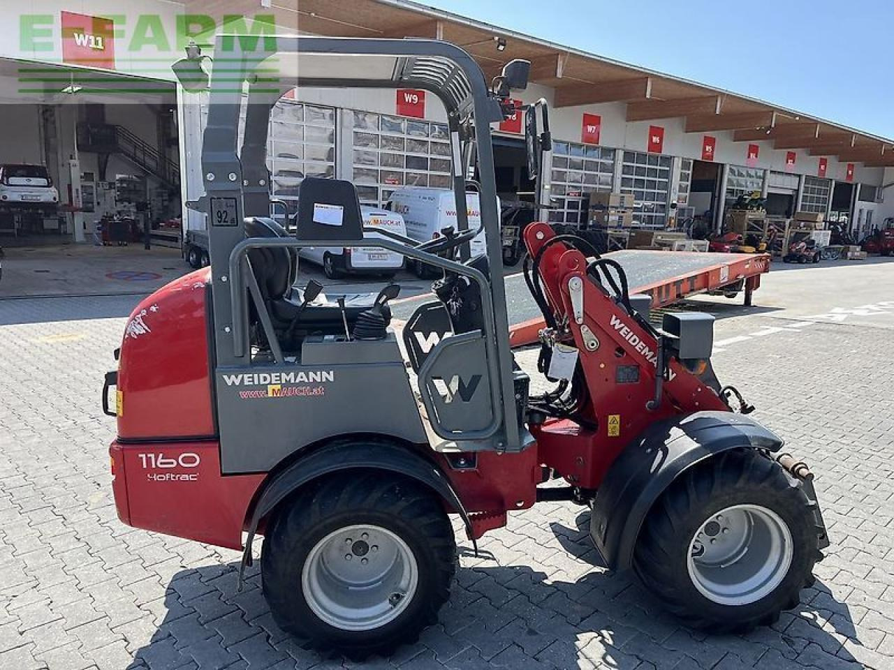 Mini excavator Weidemann 1160e mit typisierung, 310ah: picture 13