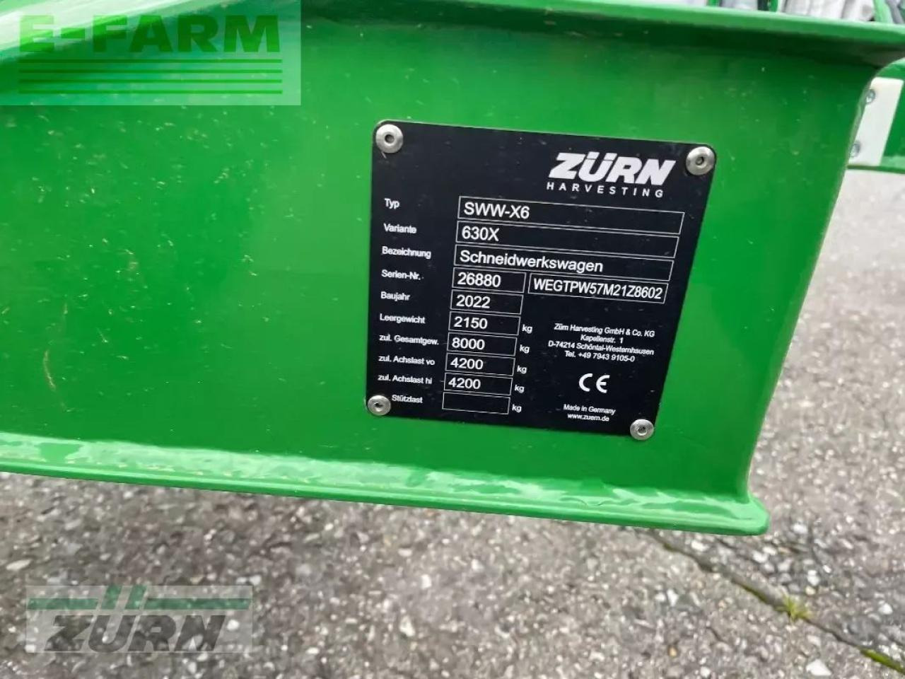 Zürn sww-x6 630x - Forage harvester attachment: picture 5 Zürn sww-x6 630x - Forage harvester attachment: picture 5