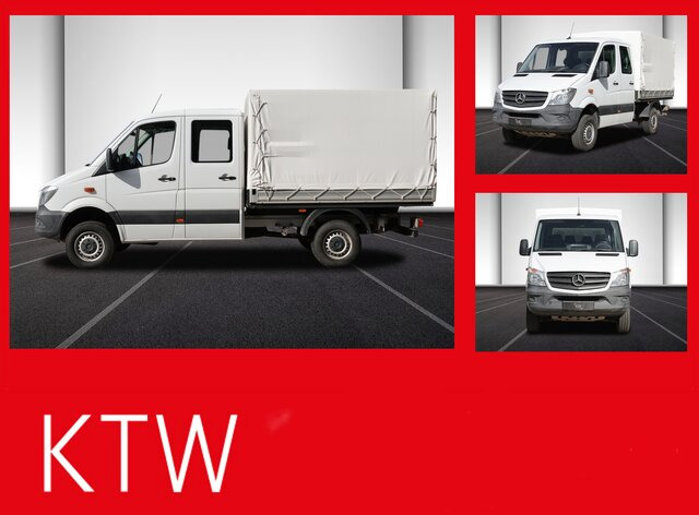 MERCEDES-BENZ Sprinter 316CDI DOKA,Allrad,AHK,TCO,Standhzg. - Curtain side van, Combi van: picture 1 MERCEDES-BENZ Sprinter 316CDI DOKA,Allrad,AHK,TCO,Standhzg. - Curtain side van, Combi van: picture 1