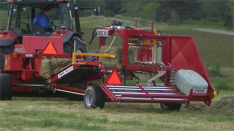 Pomi Mini 100 MF 1839 - Bale wrapper: picture 2 Pomi Mini 100 MF 1839 - Bale wrapper: picture 2