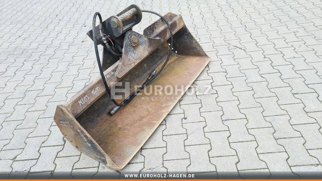 Grabenräumlöffel hydr für Lehnhoff MS03 1400 mm - Bucket for Construction machinery: picture 2 Grabenräumlöffel hydr für Lehnhoff MS03 1400 mm - Bucket for Construction machinery: picture 2