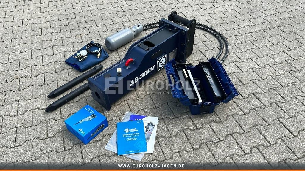 New Hydraulic hammer for Construction machinery Hydraulikhammer AJCE 300M für MS03: picture 13