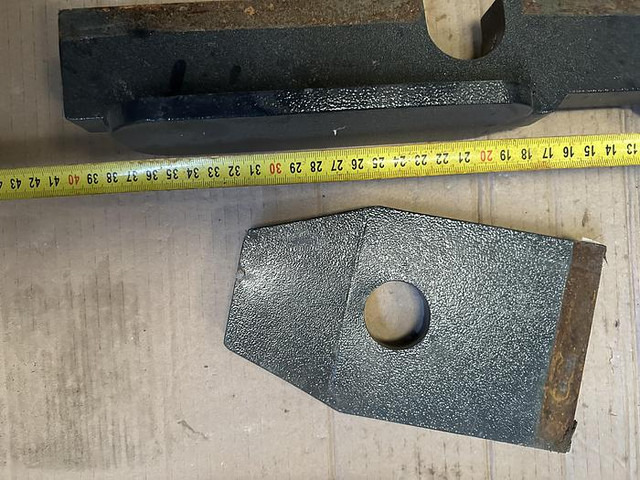 New Spare parts Big Anschweißhaken passend zu Merlo Aufnahme Heavy Duty Ausführung: picture 6