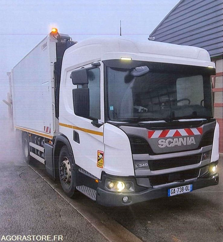 BOM SCANIA L340 71926 kms 2021 GNV - Garbage truck: picture 2 BOM SCANIA L340 71926 kms 2021 GNV - Garbage truck: picture 2
