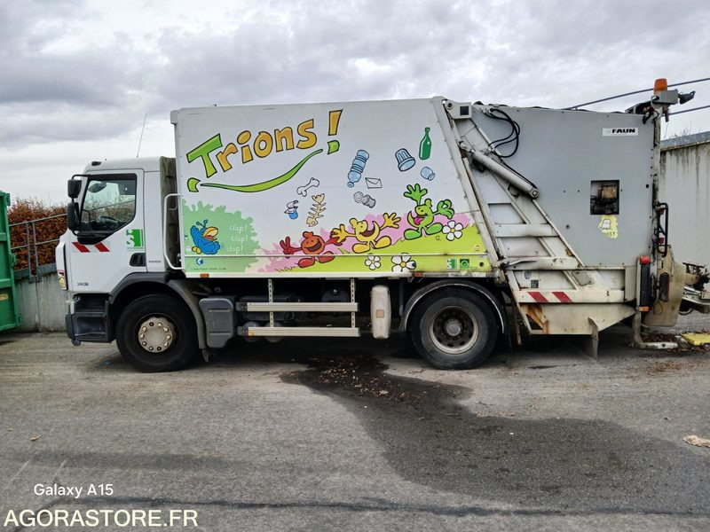 CAMION BENNE ORDURES MENAGERES - Garbage truck: picture 2 CAMION BENNE ORDURES MENAGERES - Garbage truck: picture 2