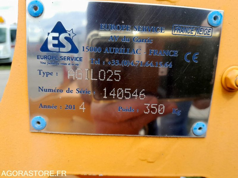 Lame à neige Europe Service Agilo25 (LN062) - Garden equipment: picture 2 Lame à neige Europe Service Agilo25 (LN062) - Garden equipment: picture 2