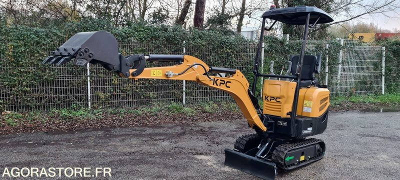 MINI PELLE - KPC - KT 12 SPRO - ETAT NEUF - Mini excavator: picture 3 MINI PELLE - KPC - KT 12 SPRO - ETAT NEUF - Mini excavator: picture 3