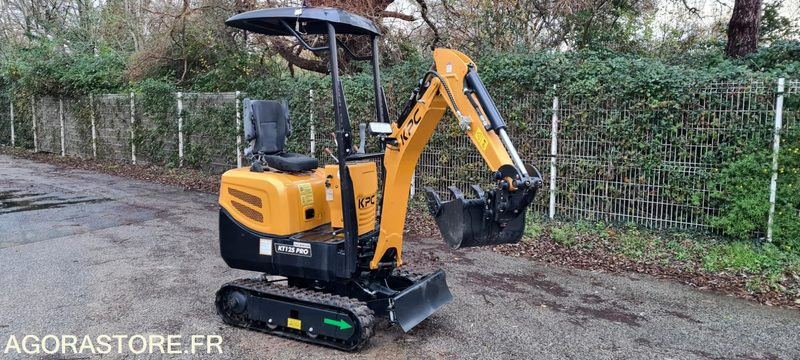 MINI PELLE - KPC - KT 12 SPRO - ETAT NEUF - Mini excavator: picture 5 MINI PELLE - KPC - KT 12 SPRO - ETAT NEUF - Mini excavator: picture 5